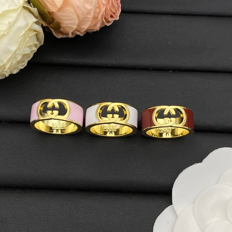 GucciColor 18K Yellow Gold Ring