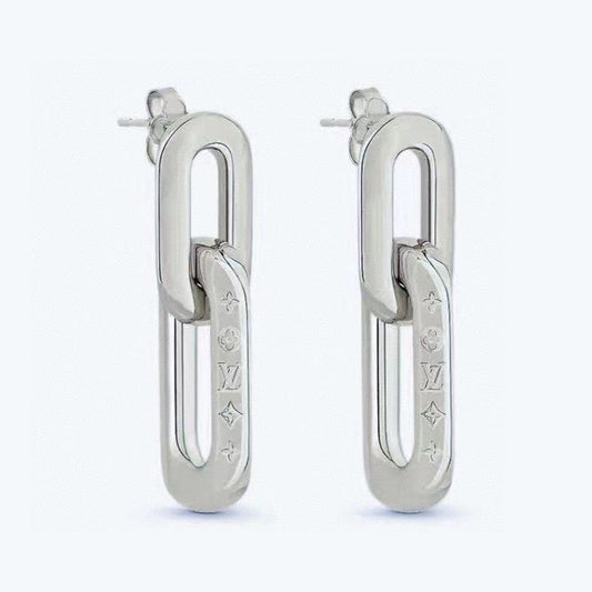 Louis Vuitton Edge 18K Gold Earrings