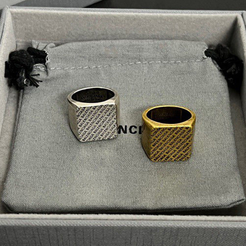 Balenciaga 18K Gold Ring