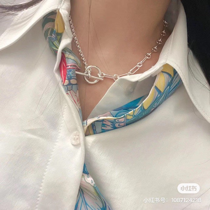 Hermes Chaine D'ancre Chain 18K Gold Necklace