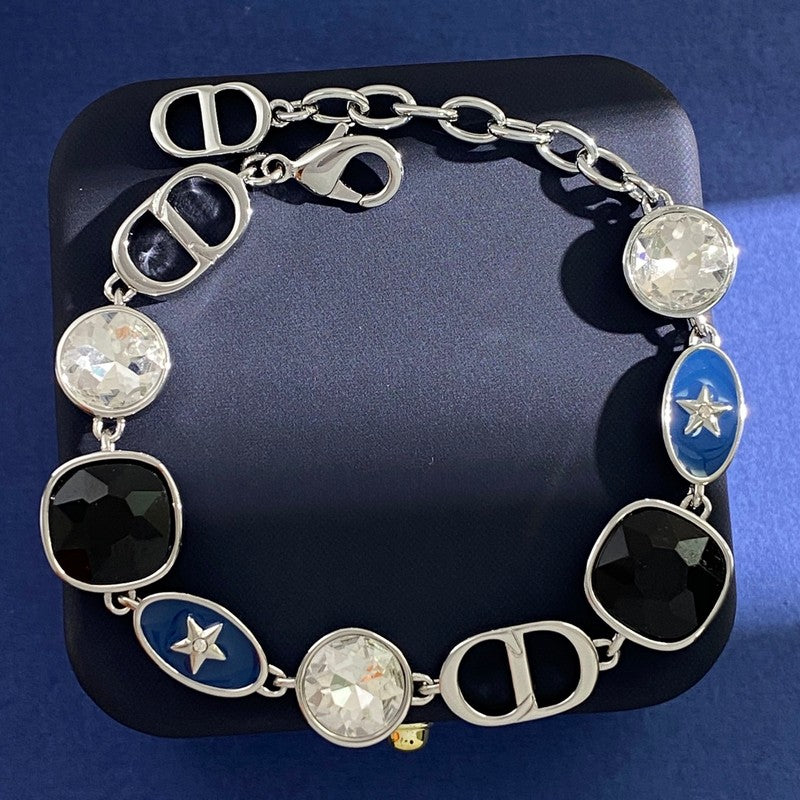 Dior Color Crystal 18K Gold Bracelet