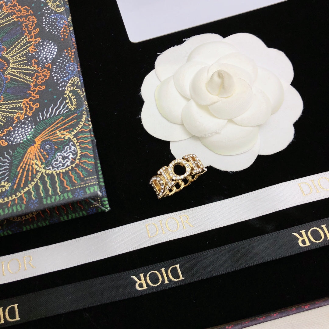 Dior Revolution Chain 18K Gold Ring