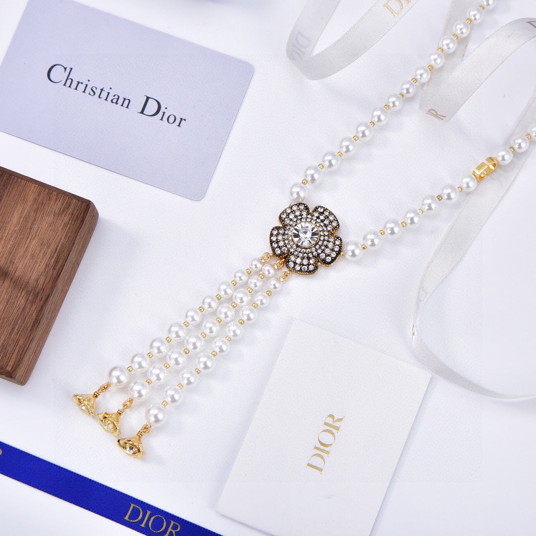 Dior Jardin Enchante 18K Gold Necklace