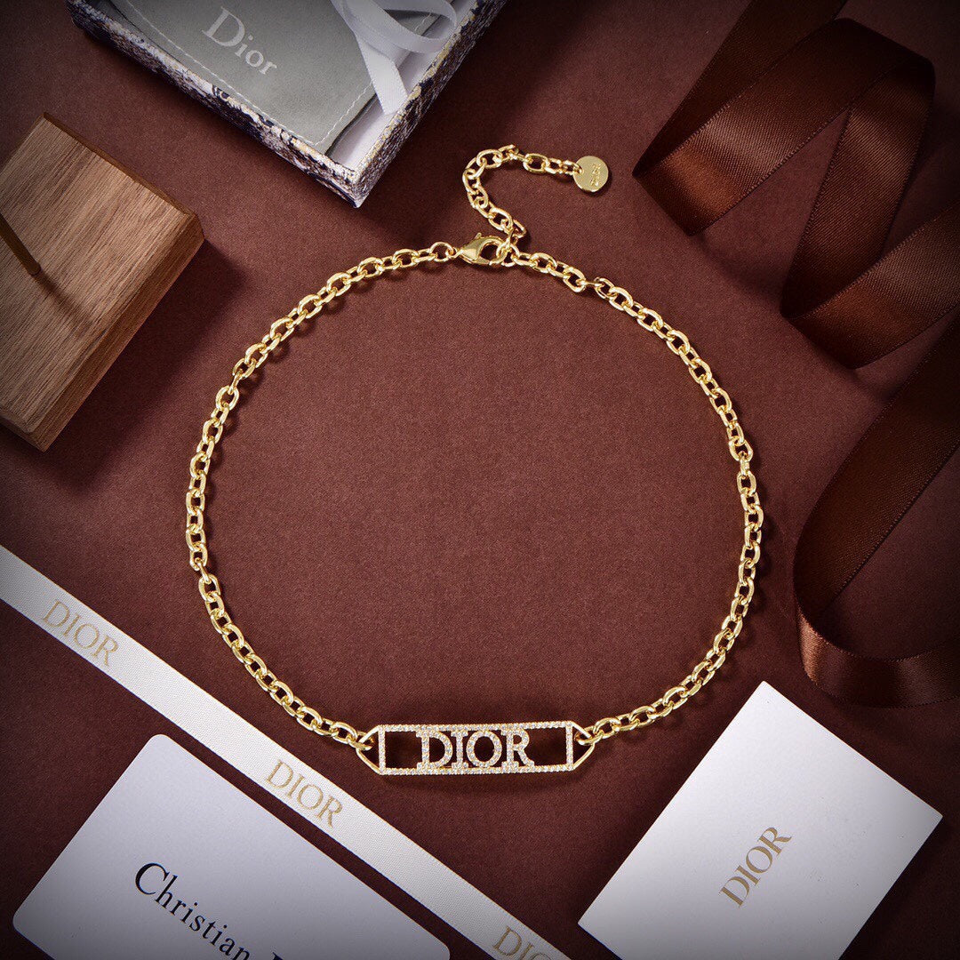 Dior Revolution 18K Gold Necklace