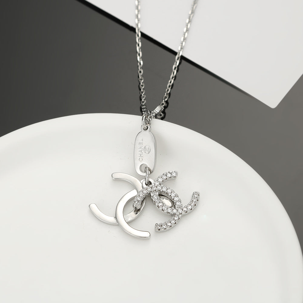 Chanel Diamond Long 18K Gold Necklace