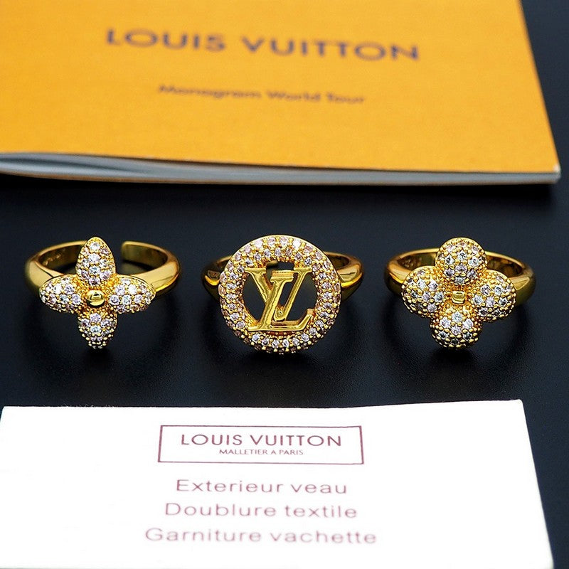 Louis Vuitton Louisa 18K Gold Ring