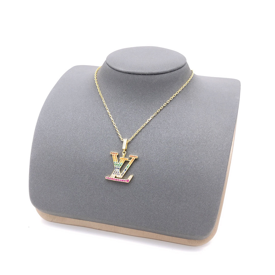 Louis Vuitton Idylle Blossom Large 18K Gold Necklace