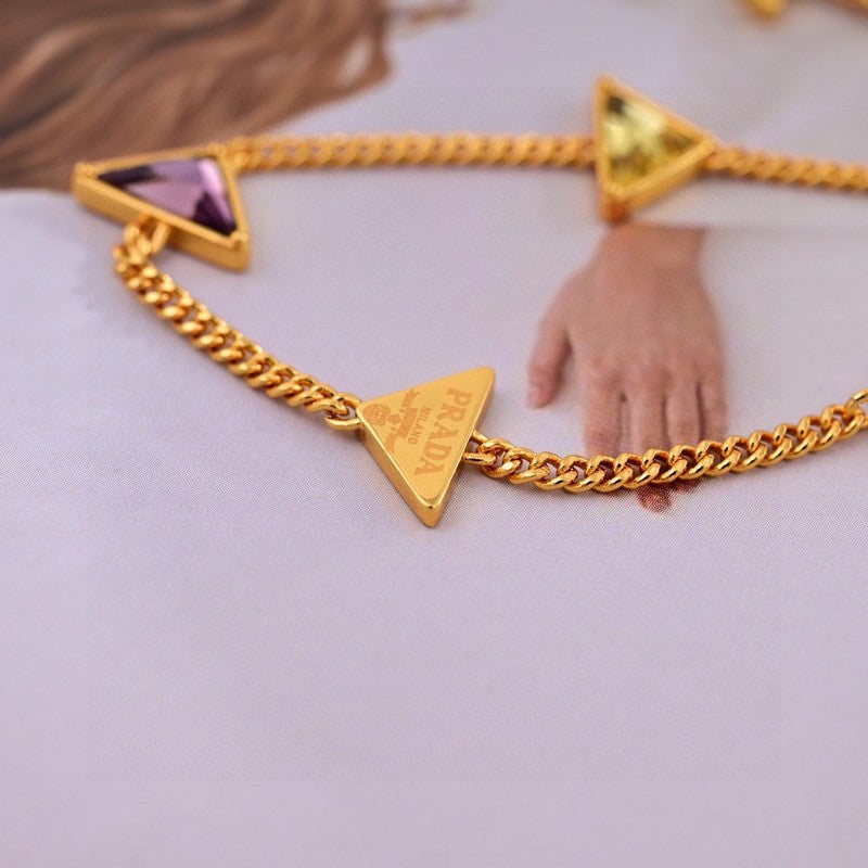 Prada Eternal Gold Semi-Precious Stones 18K Gold Bracelet