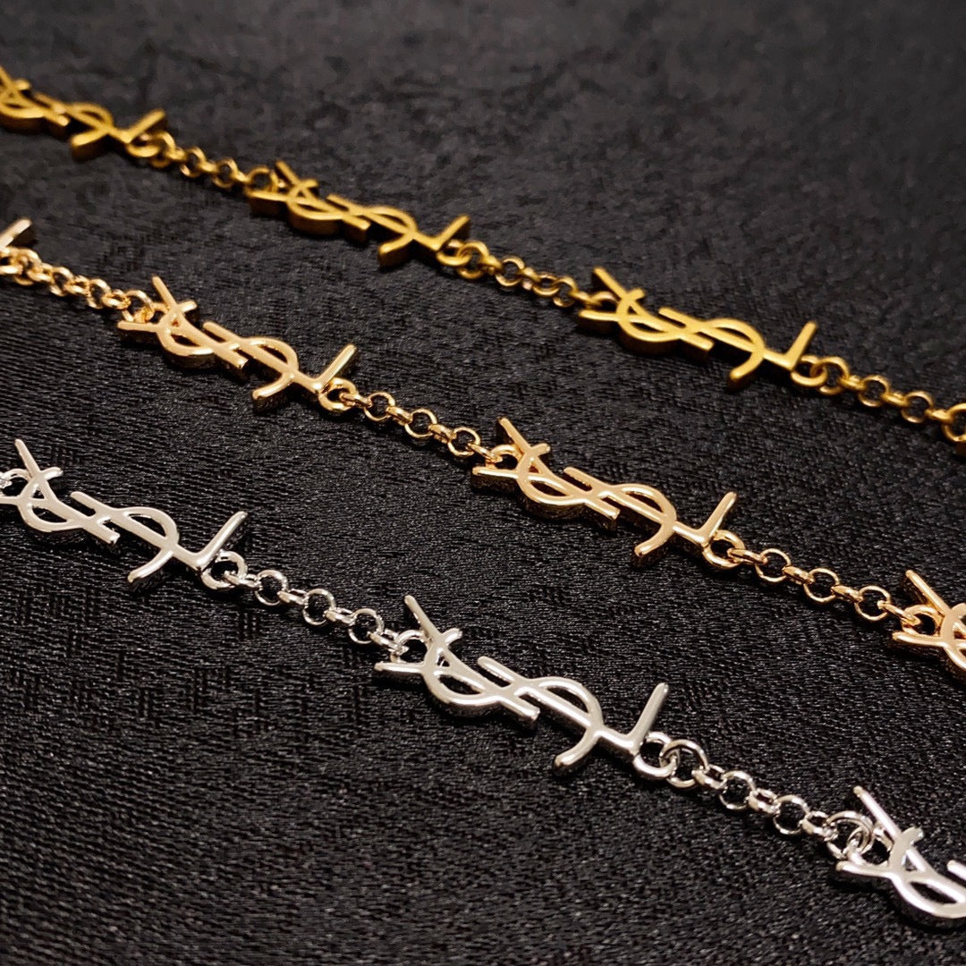 YSL Mini Cassan 18K Gold Bracelet