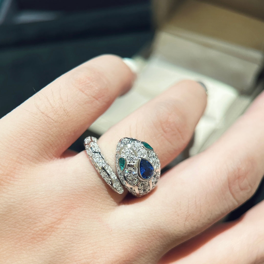 Bvlgari Serpenti 18K Gold Ring