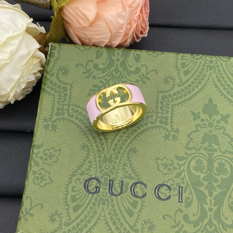 GucciColor 18K Yellow Gold Ring