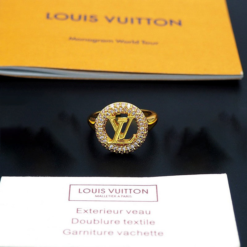 Louis Vuitton Louisa 18K Gold Ring