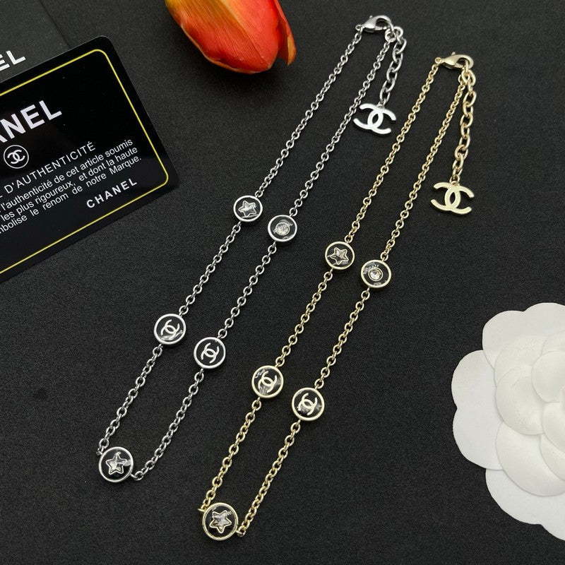 Chanel Star Gold 18K Gold Necklace