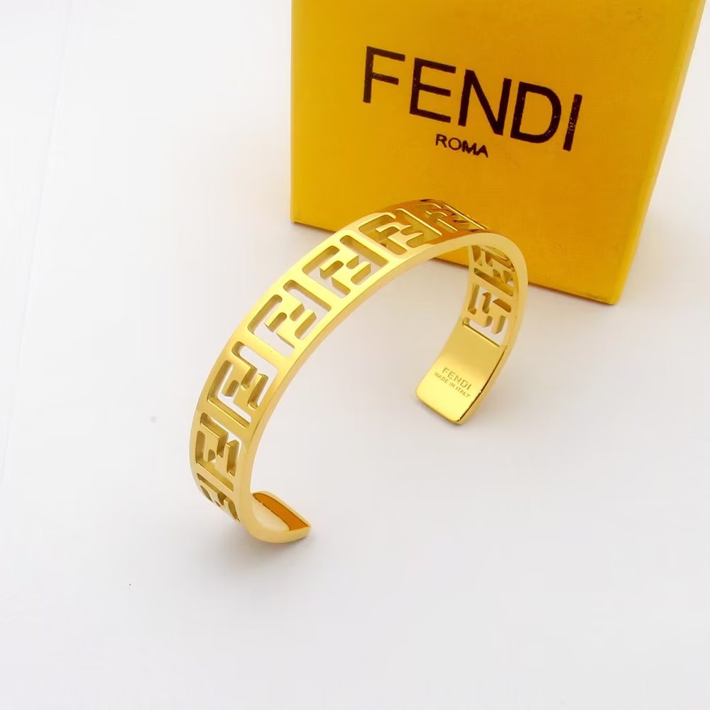 Fendi Forever 18K Gold Bracelet