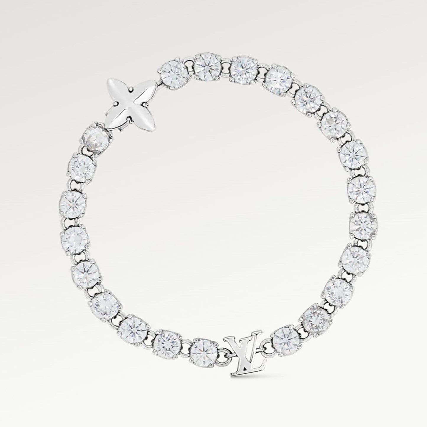 Louis Vuitton Crystals 18K Gold Bracelet
